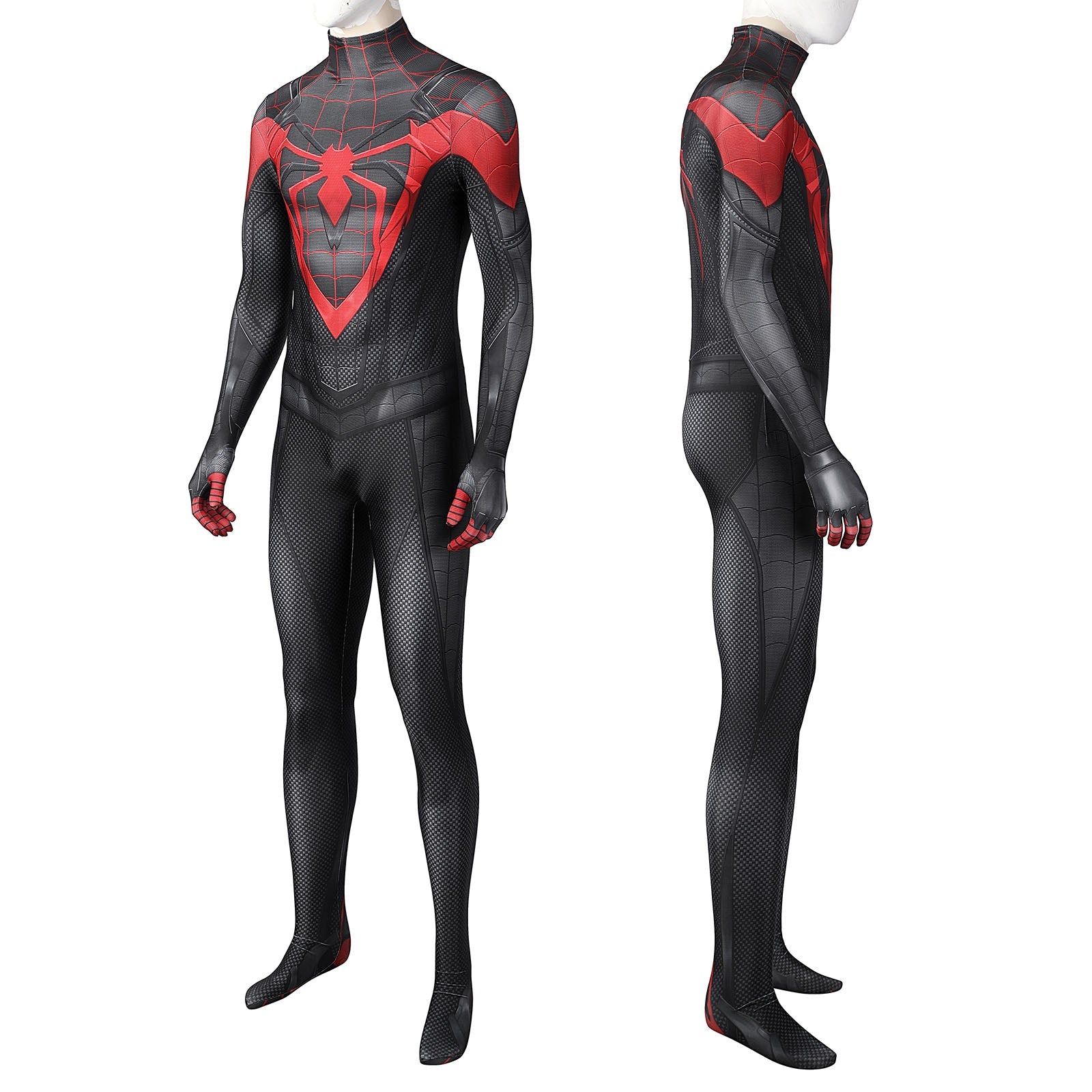 Spider-Man: Miles Morales PS5 Suit V2 Male Jumpsuit Costumes