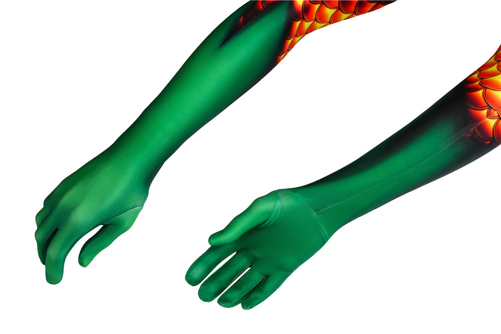 Aquaman Classic Version Arthur Curry Male Jumpsuit Cosplay Costumes