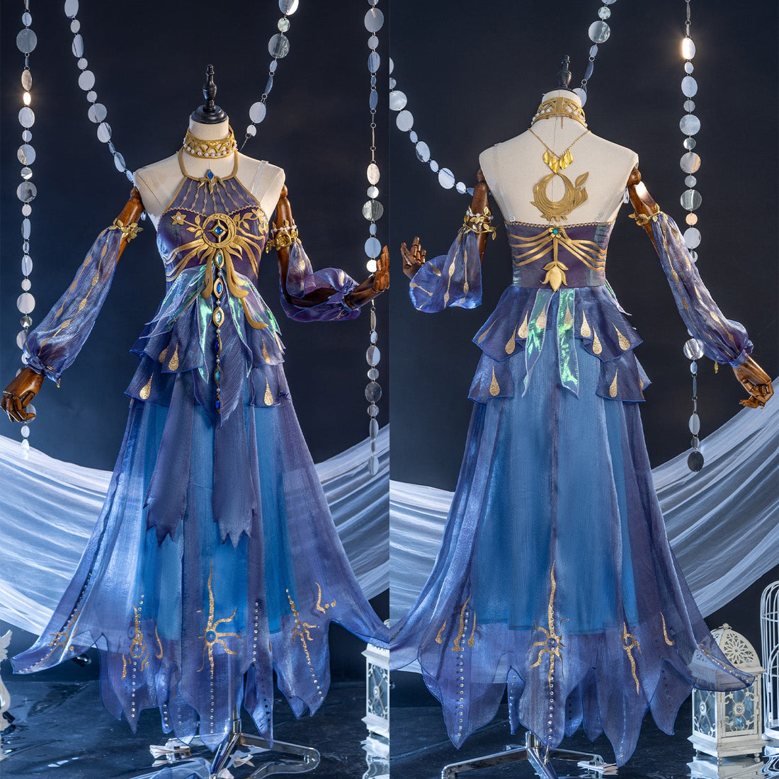 Identity V Naiad Grace Fisherwoman Full Set Cosplay Costumes