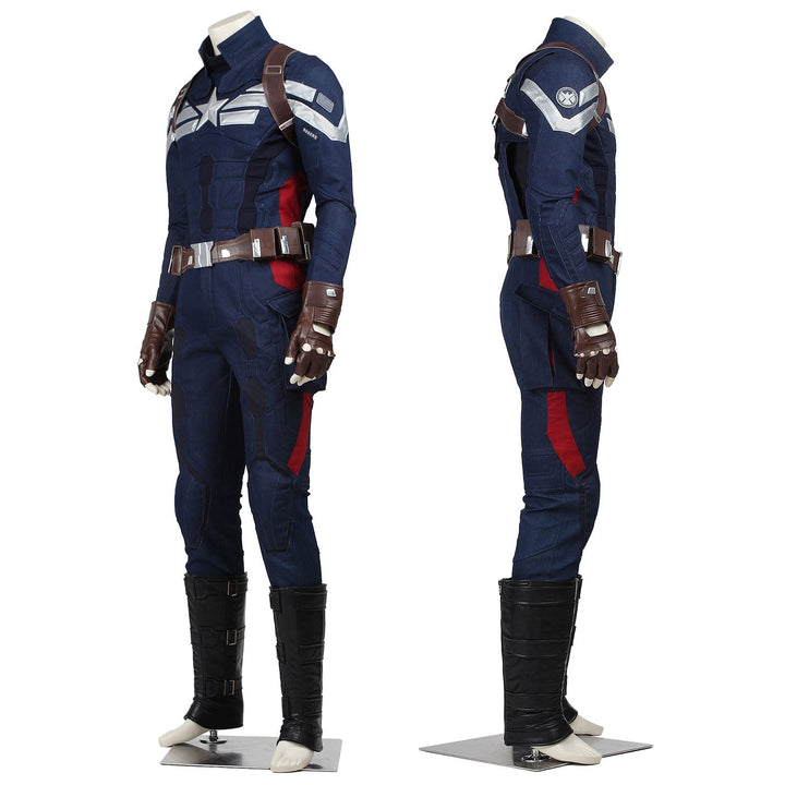 Captain America 2 The Winter Soldier Steve Rogers Cosplay Costumes