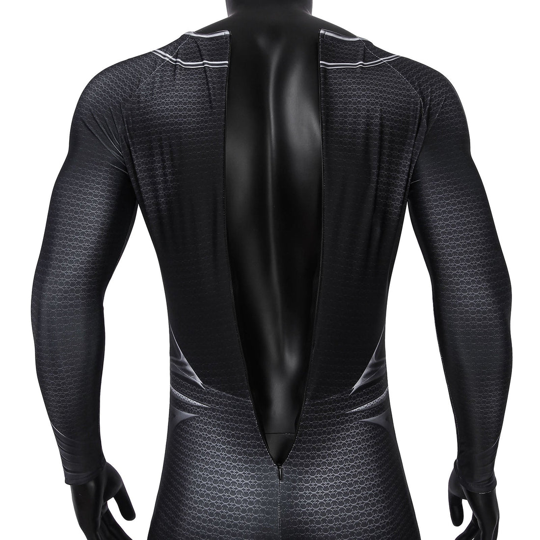 Justice League Clark Kent Superman Male Black Jumpsuit Cosplay Costumes