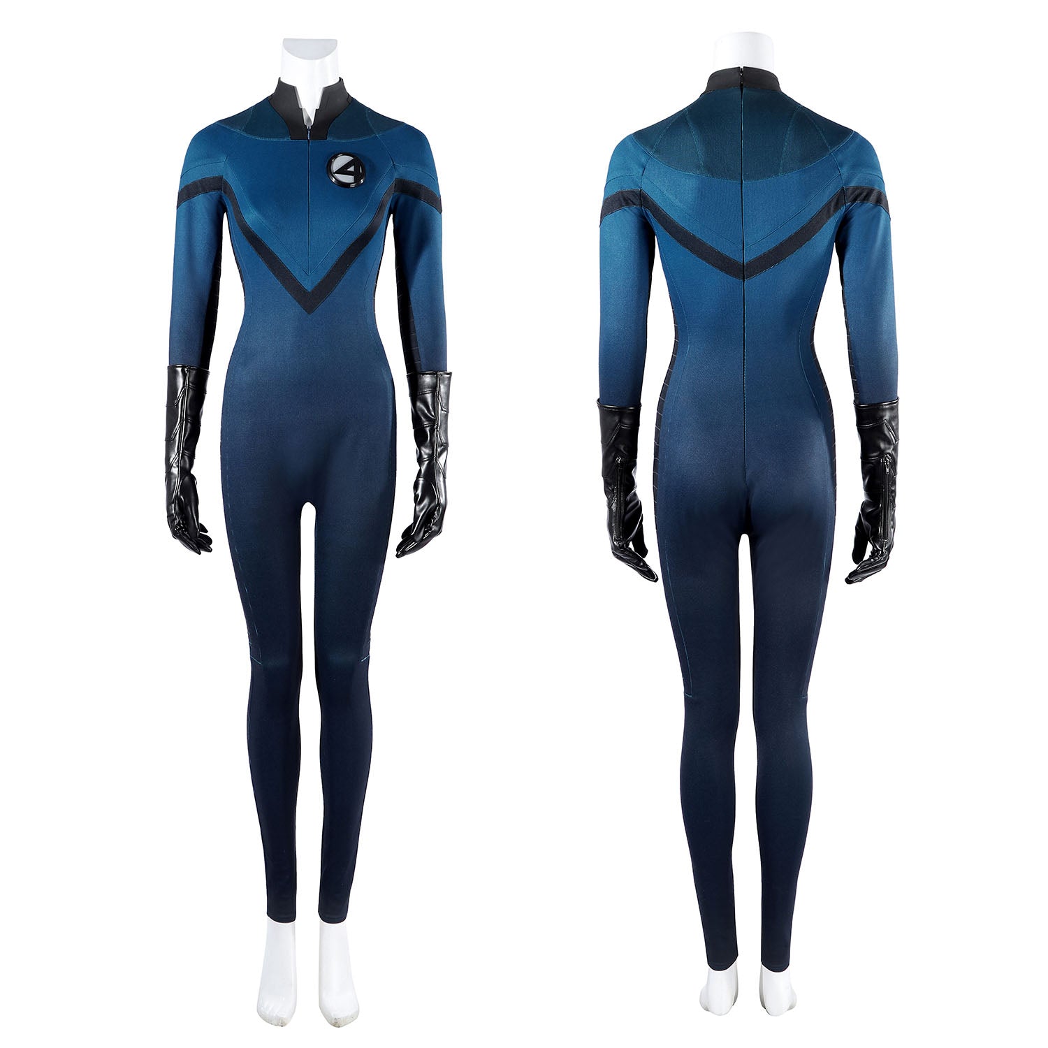 Fantastic Four 2005 Unstoppable Invisible Woman Fullset Cosplay Costumes