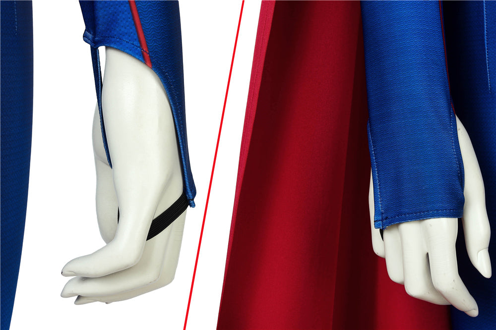 Supergirl Season 5 Kara Zor-el Zentai Jumpsuit Cosplay Costumes
