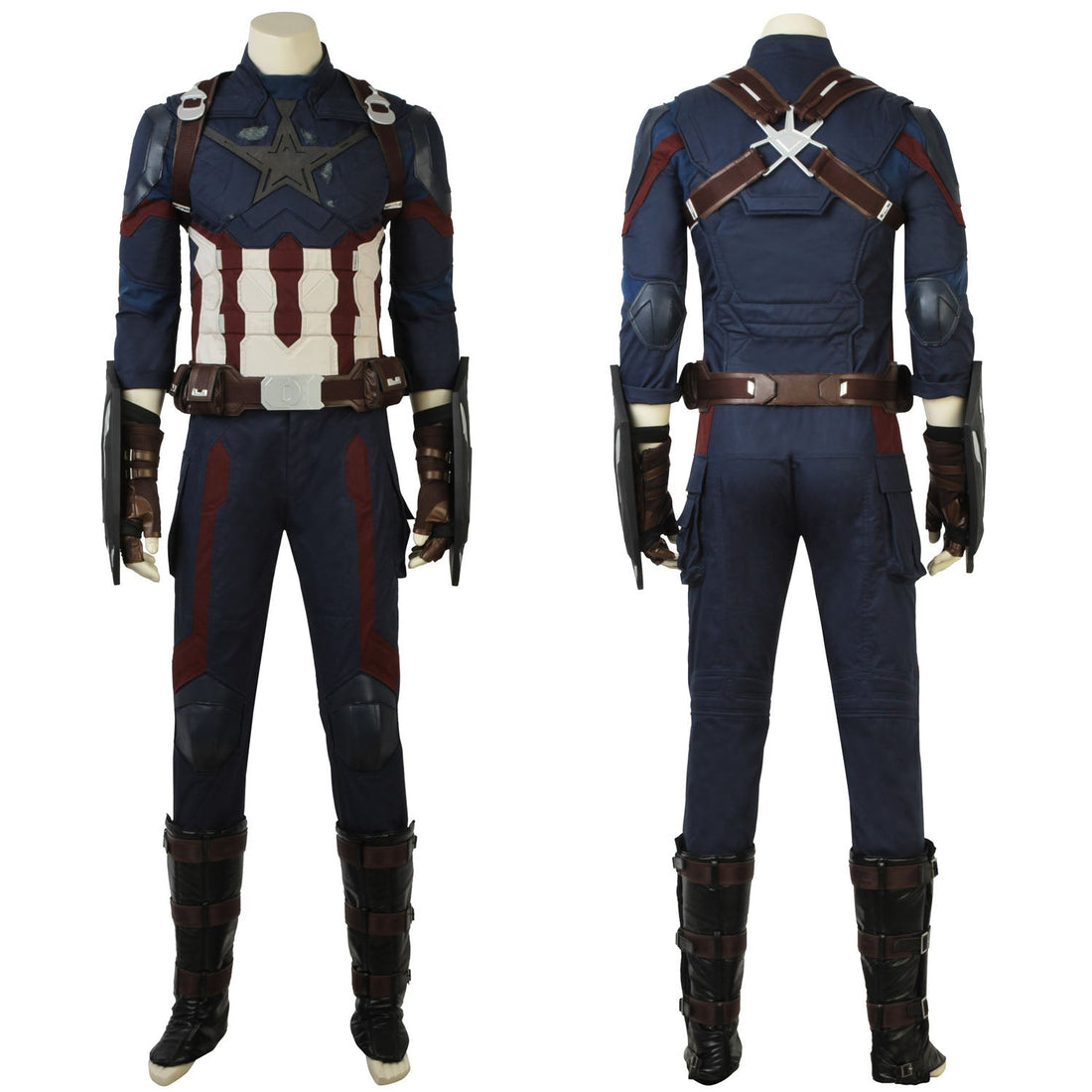 Avengers 3 Infinity War Captain America Steve Rogers Top Cosplay Costumes