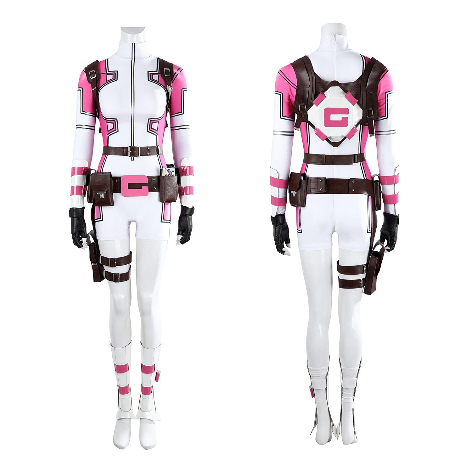 Fortnite Gwenpool Deadpool & Wolverine Female Suit Cosplay Costumes