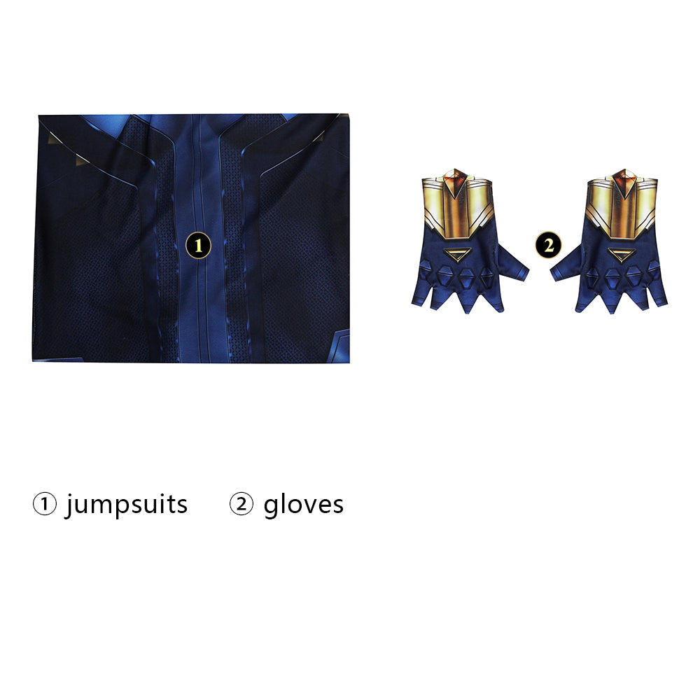 The Marvels Captain Marvel Carol Danvers Female Jumpsuit Costumes