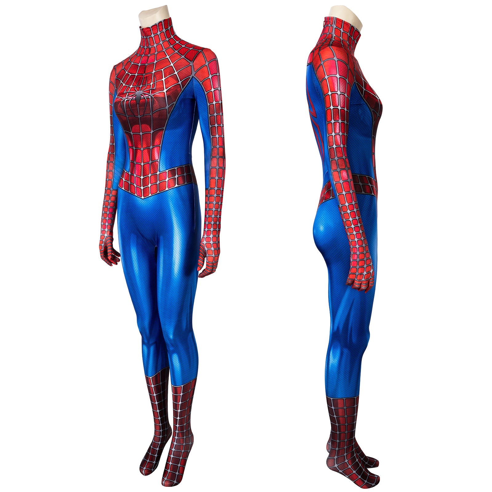 Spider-Man Peter Parker Tobey Maguire Female Jumpsuit Costumes