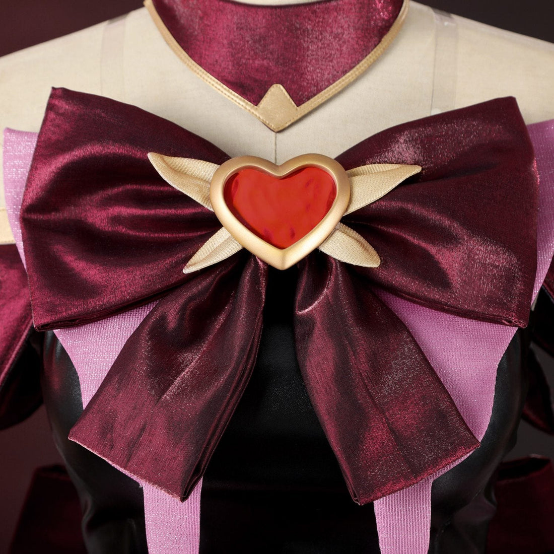 Overwatch 2 Magical Girl Juno Red Black Full Set Cosplay Costumes