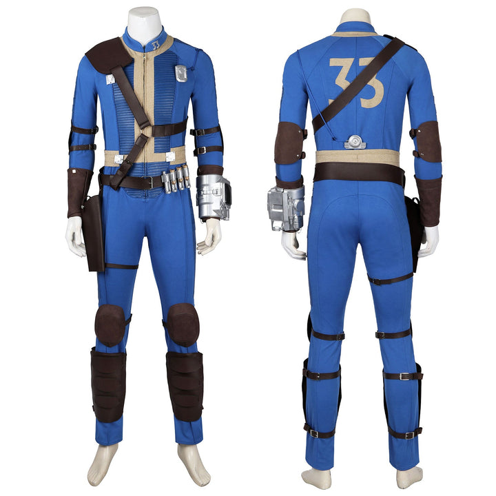 Fallout Vault Season 1 Lucy #33 Male Full Set Cosplay Costumes