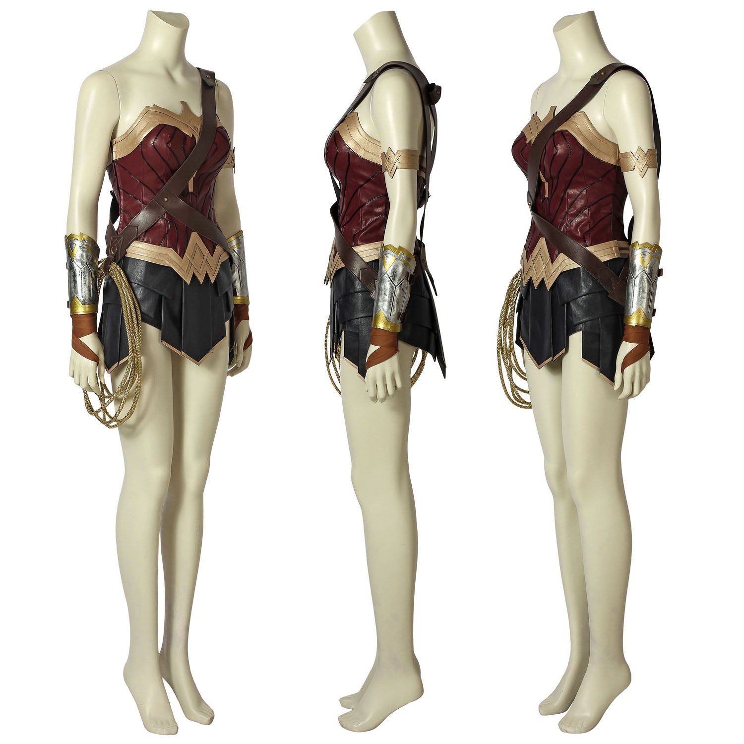 Wonder Woman Diana Prince Improved Version Female Cosplay Costumes