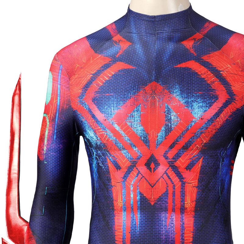 Spider-Man 2099 Across The Spider-Verse Miguel O'Hara Male Jumpsuit Costumes