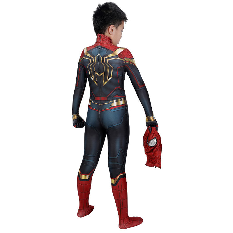 Spider-Man 3 No Way Home Peter Parker Integrated Suit Kids Costumes