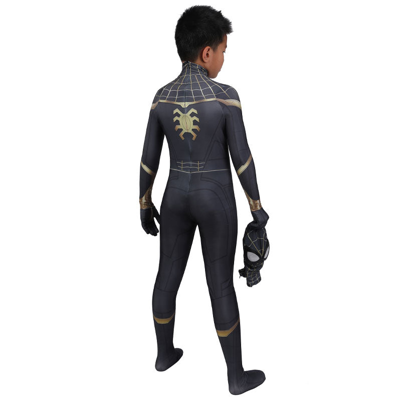 Spider-Man 3 No Way Home Peter Parker Jumpsuit Kids Cosplay Costumes