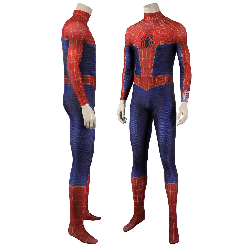 Spider-Man Across The Spider-Verse Peter Parker Jumpsuit Coat Costumes