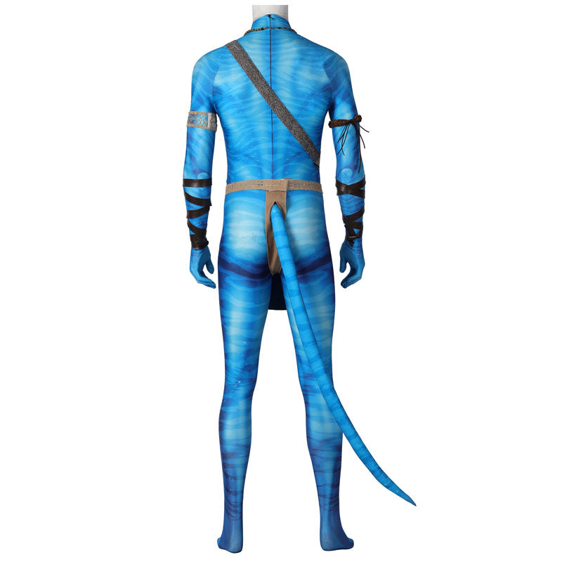 Avatar 2 The Way of Water Jake Sully Jumpsuit Cosplay Costume