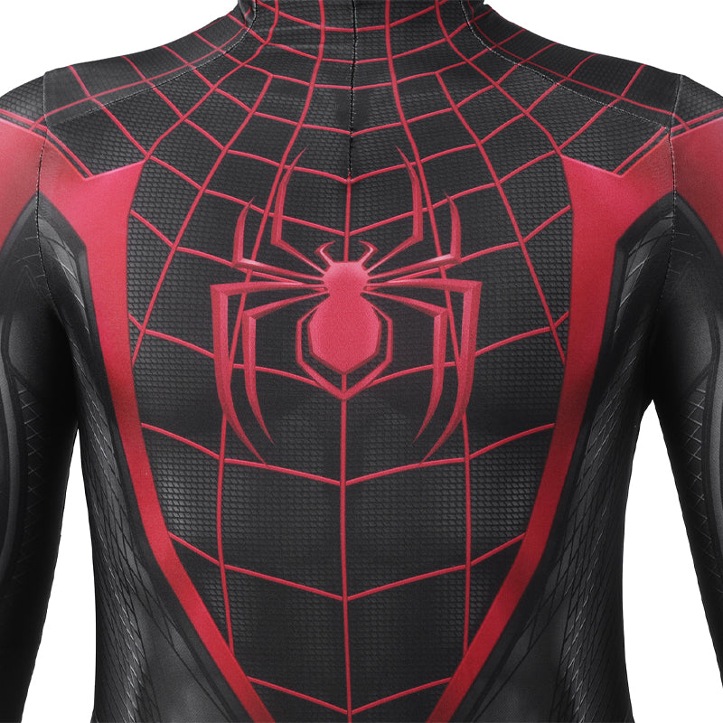 Spider-Man PS5 2 Miles Morales Kids Jumpsuit Cosplay Costumes