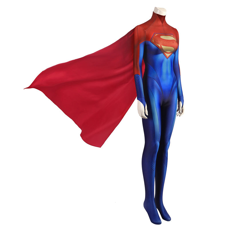 The Flash 2022 Flashpoint Supergirl Jumpsuit Cosplay Costumes