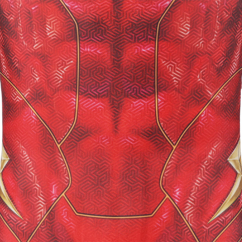 Flashpoint Barry Allen The Flash Kids Jumpsuit Cosplay Costumes