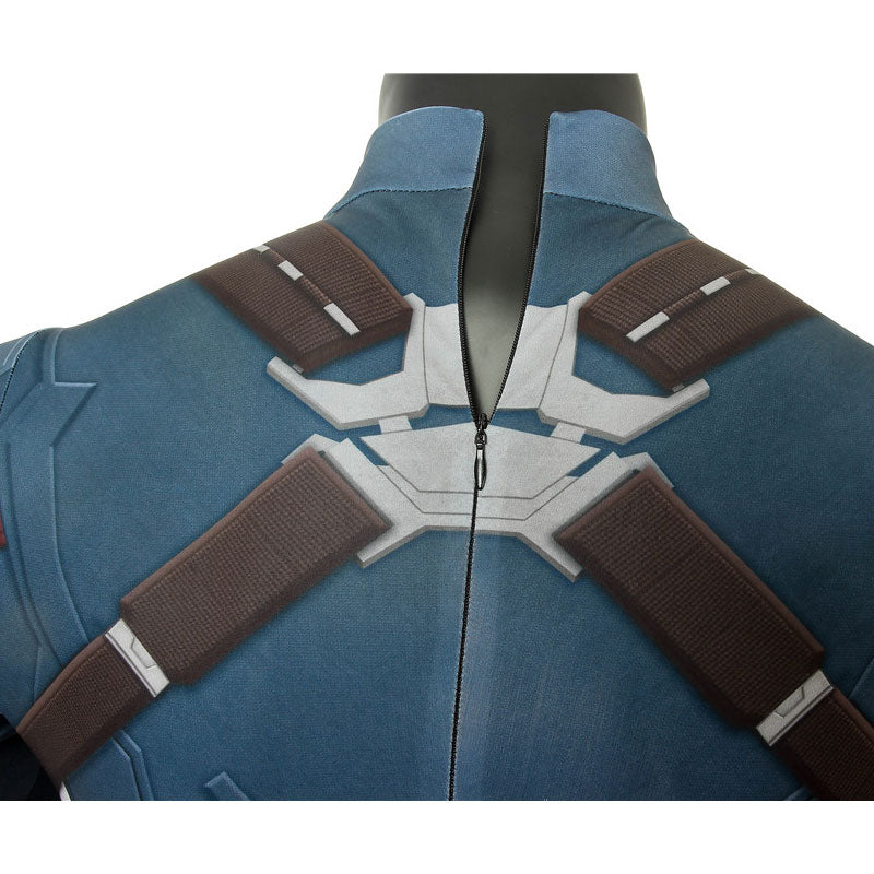 Avengers 3 Infinity War Captain America Steve Rogers Jumpsuit Costumes