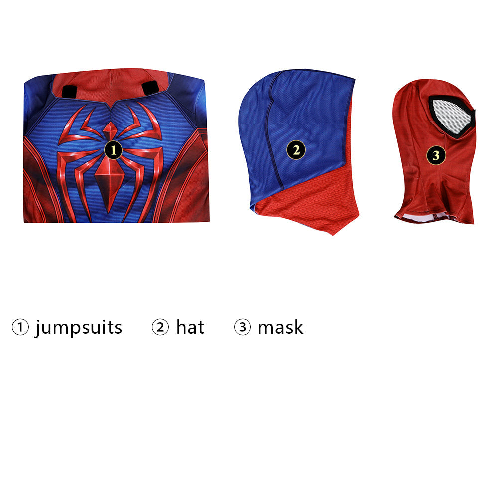 Spider-Man 2 Peter Parker Scarlet III Suit Male Jumpsuit Costumes