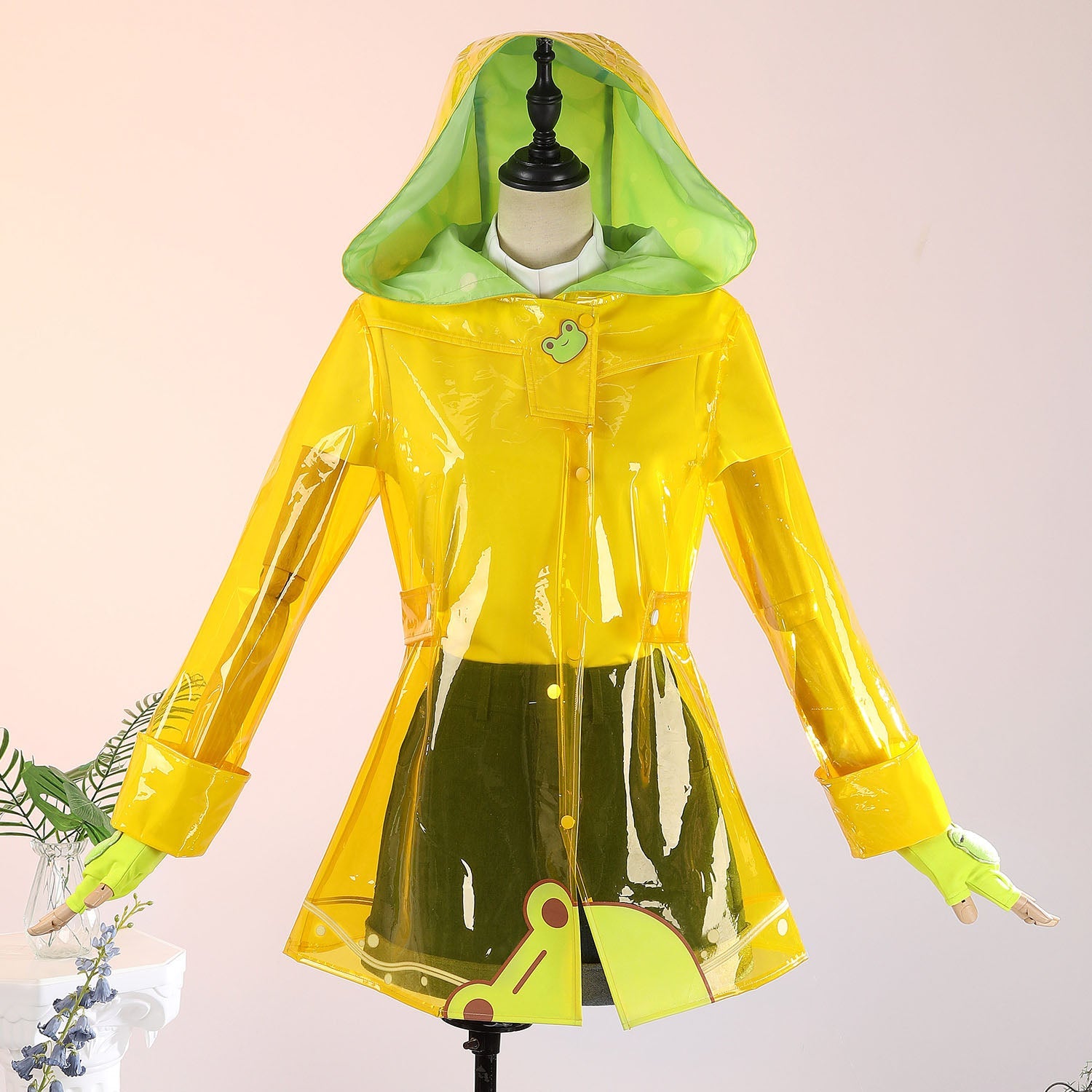 Overwatch 2 Magical Girl Mei Raincoat Full Set Cosplay Costumes