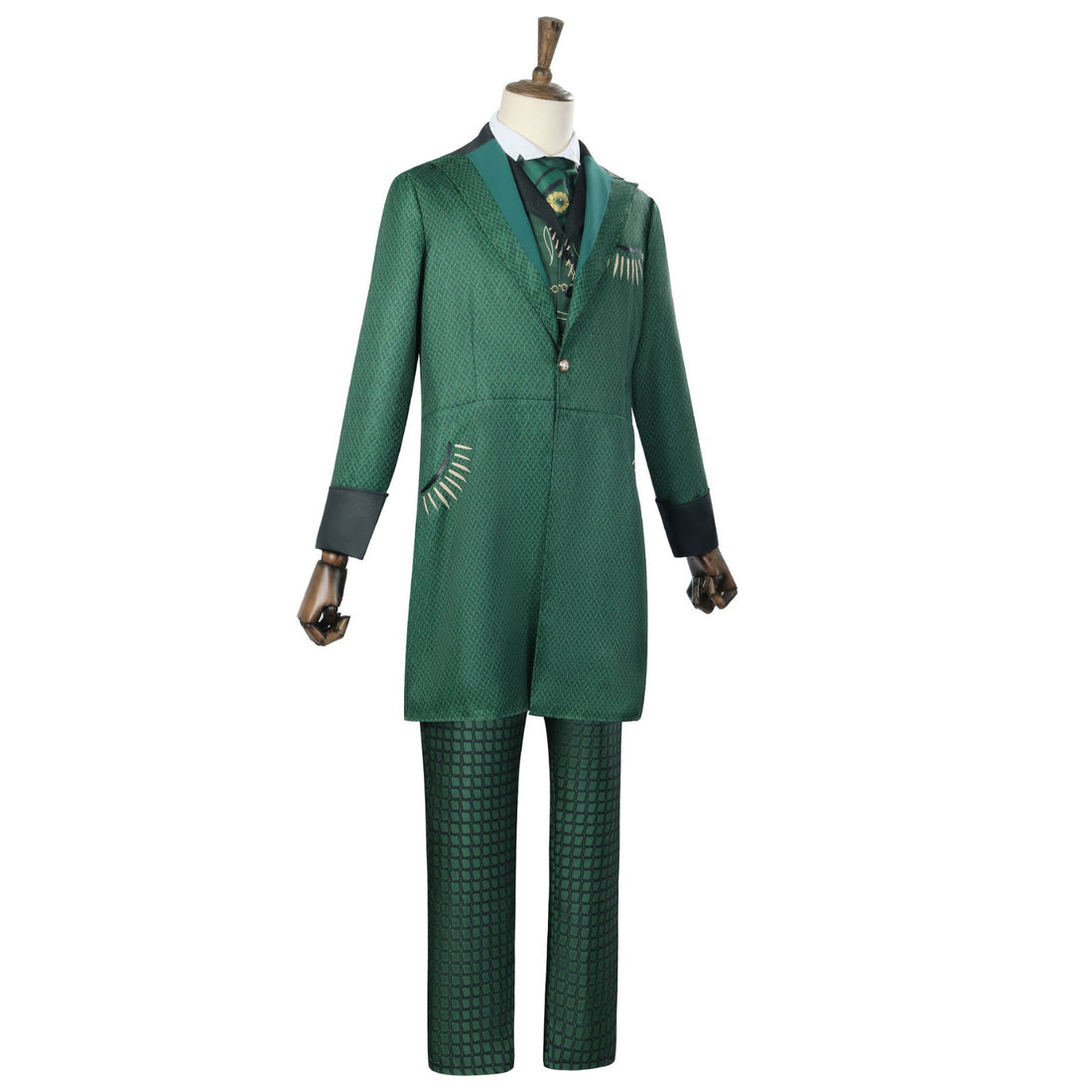 Wicked The Wonderful Wizard of Oz Green Suit Cosplay Costumes