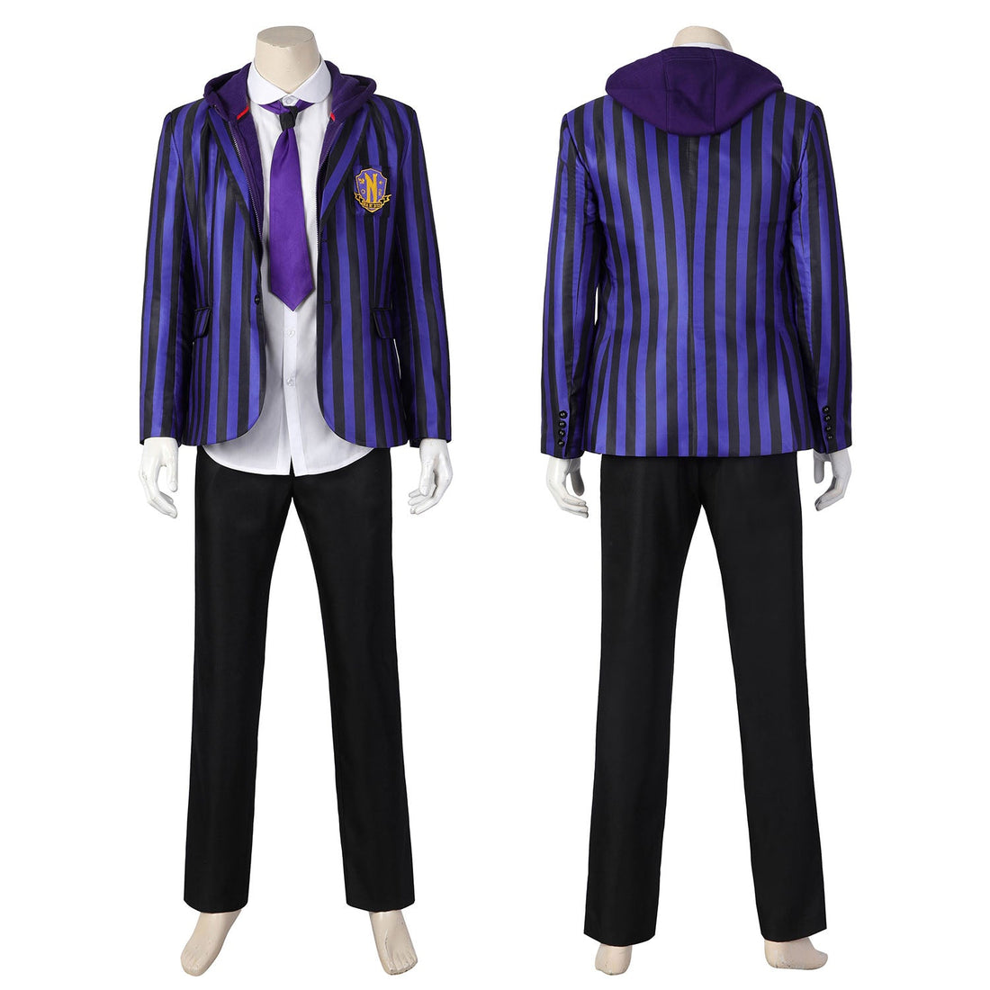 Wednesday 2 The Addams Family Xavier Thorpe Ajax Petropolus Nevermore Academy Uniform Costume