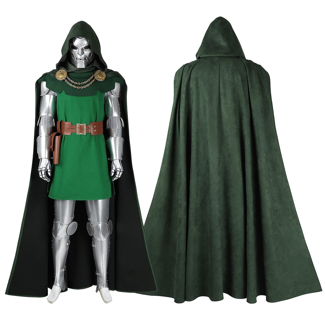 Fantastic Four Doctor Doom Battle Suit Full Set Top Cosplay Costumes