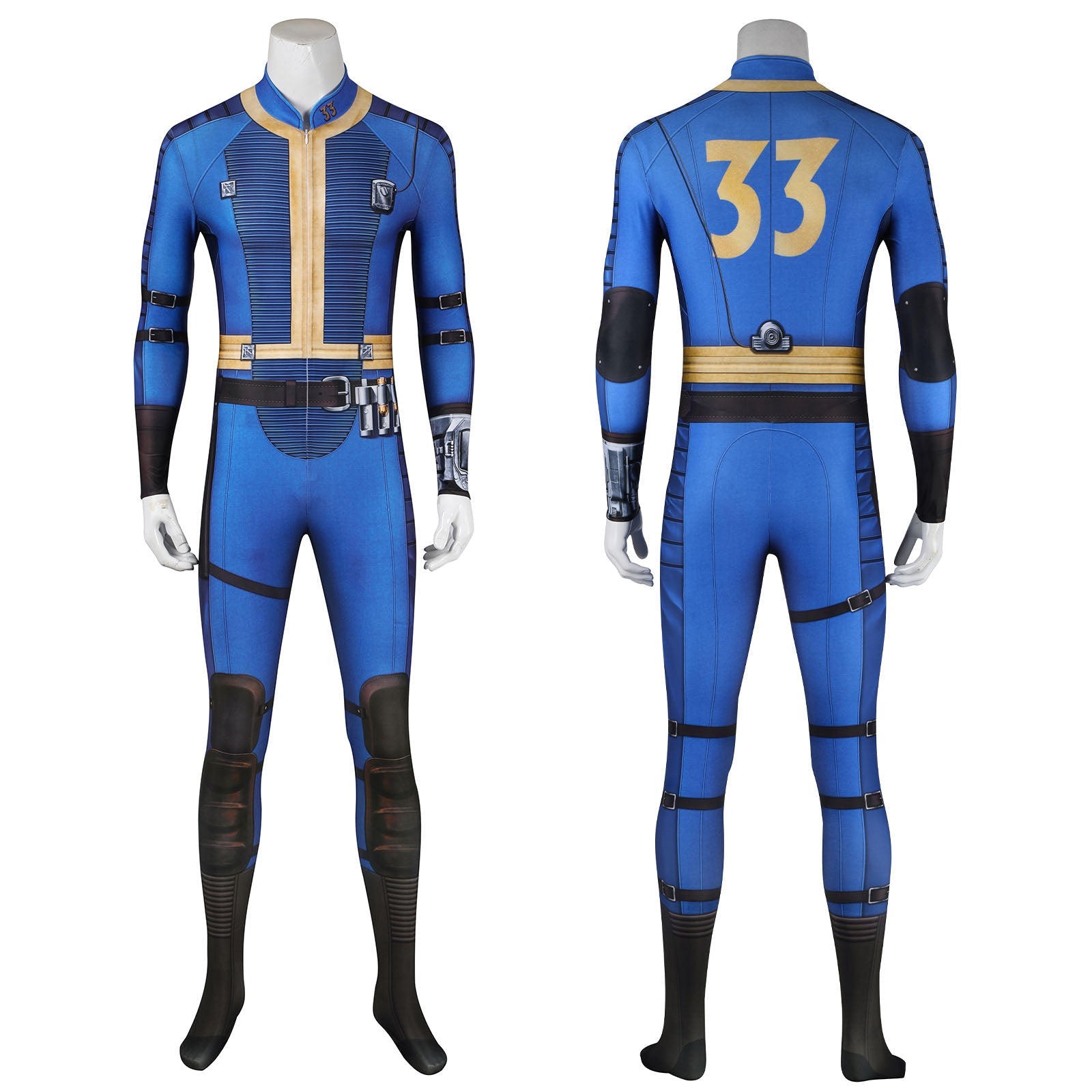Fallout Vault Season 1 No. 33 Sheltersuit Lucy Male Jumpsuit Costumes