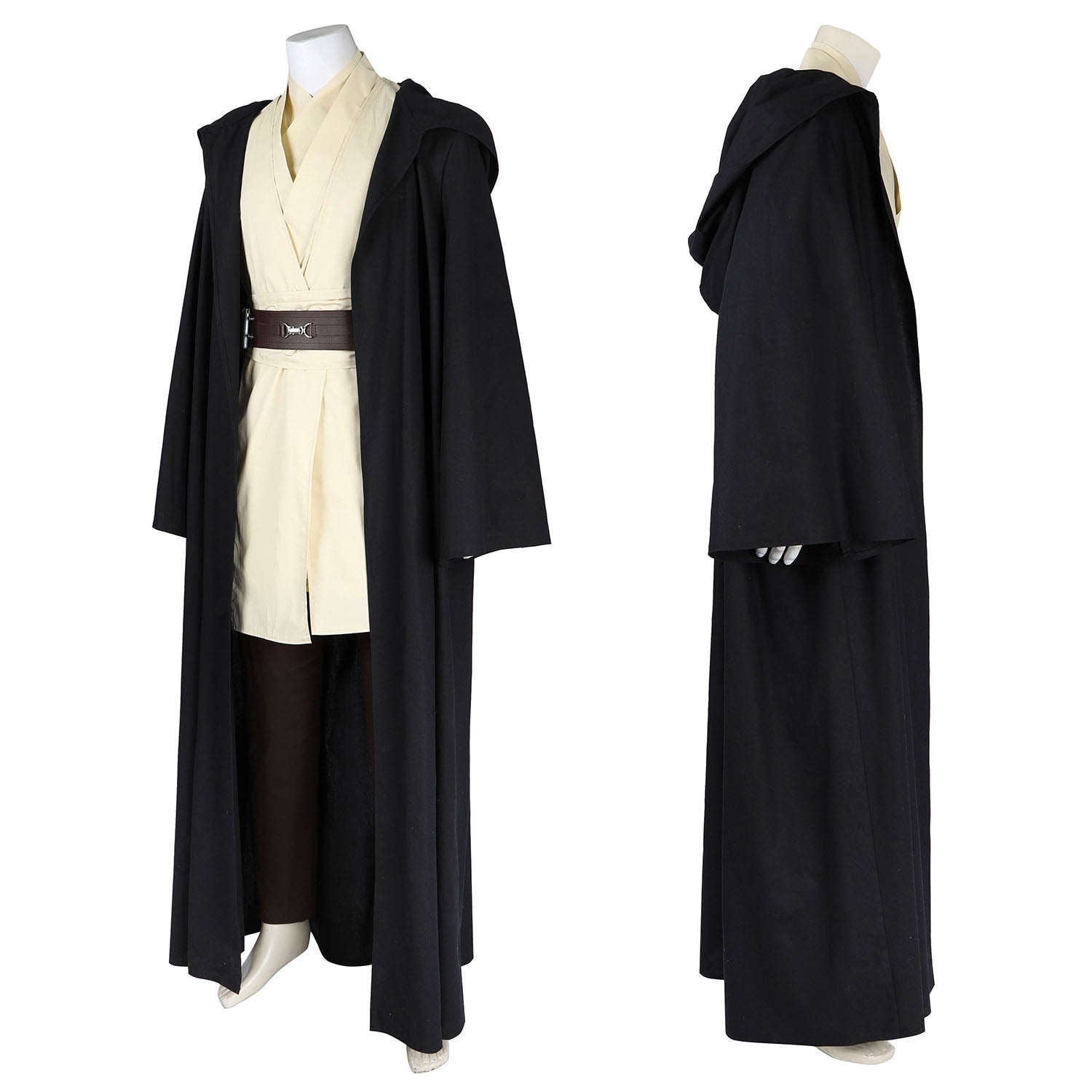 Star Wars Episode I The Phantom Menace Qui-Gon Jinn Cosplay Costumes