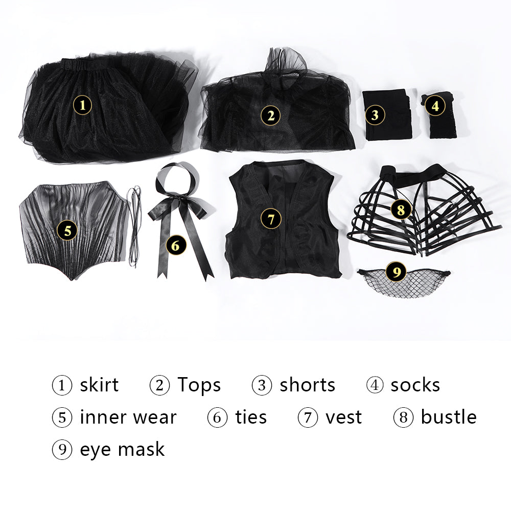 Wednesday 2 The Addams Family Wednesday Addams Ball Gala Gown Costumes