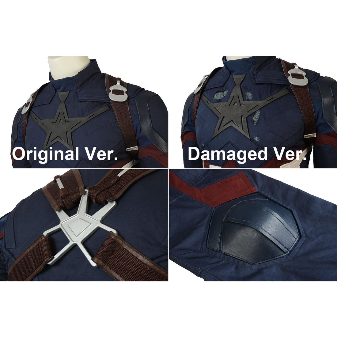 Avengers 3 Infinity War Captain America Steve Rogers Top Cosplay Costumes