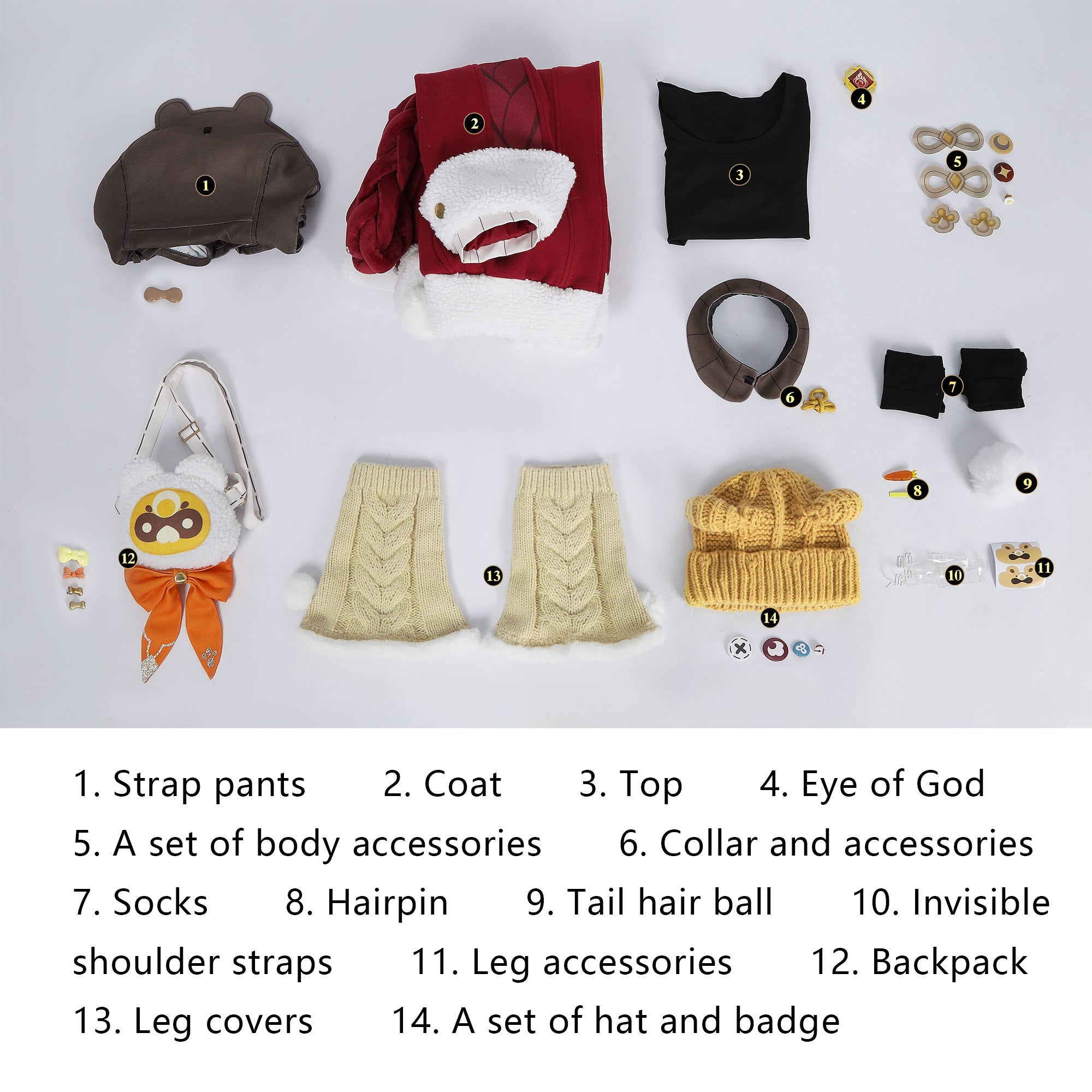 Game Genshin Impact Xiangling Lantern Rite Suit Cosplay Costumes