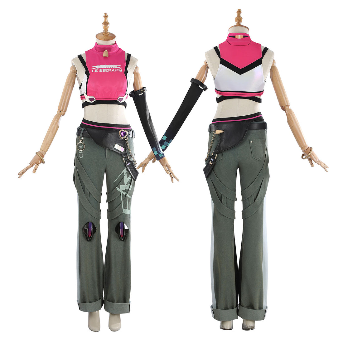 Overwatch 2 Juno X LE SSERAFIM FEARLESS Female Cosplay Costumes