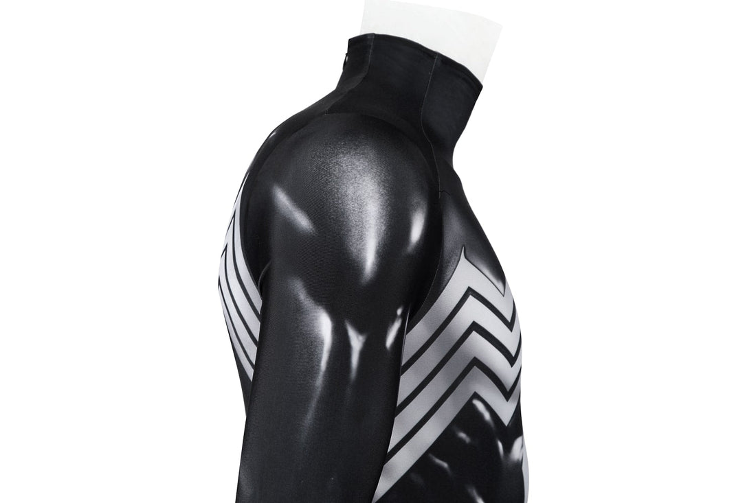 Marvel's Spider-Man 2 Classic Black Suit Male Jumpsuit Cosplay Costumes