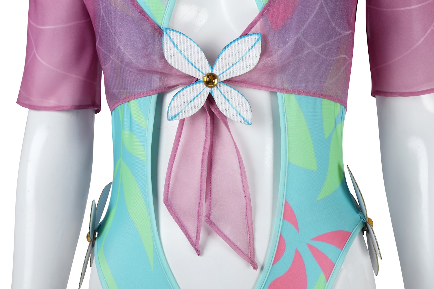 Marvel Rivals Psylocke Swimsuit Top Full Cosplay Costumes