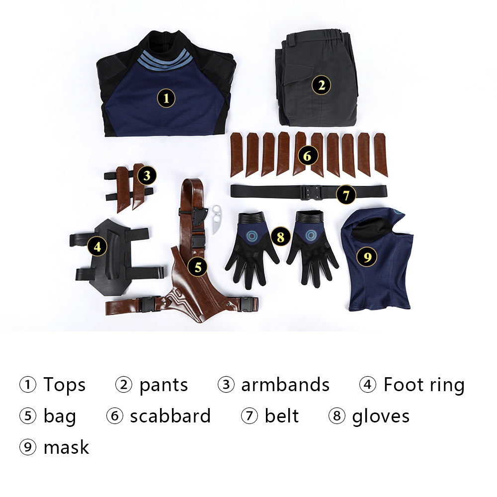 Daredevil: Born Again 2 Bullseye Full Set Top Cosplay Costumes