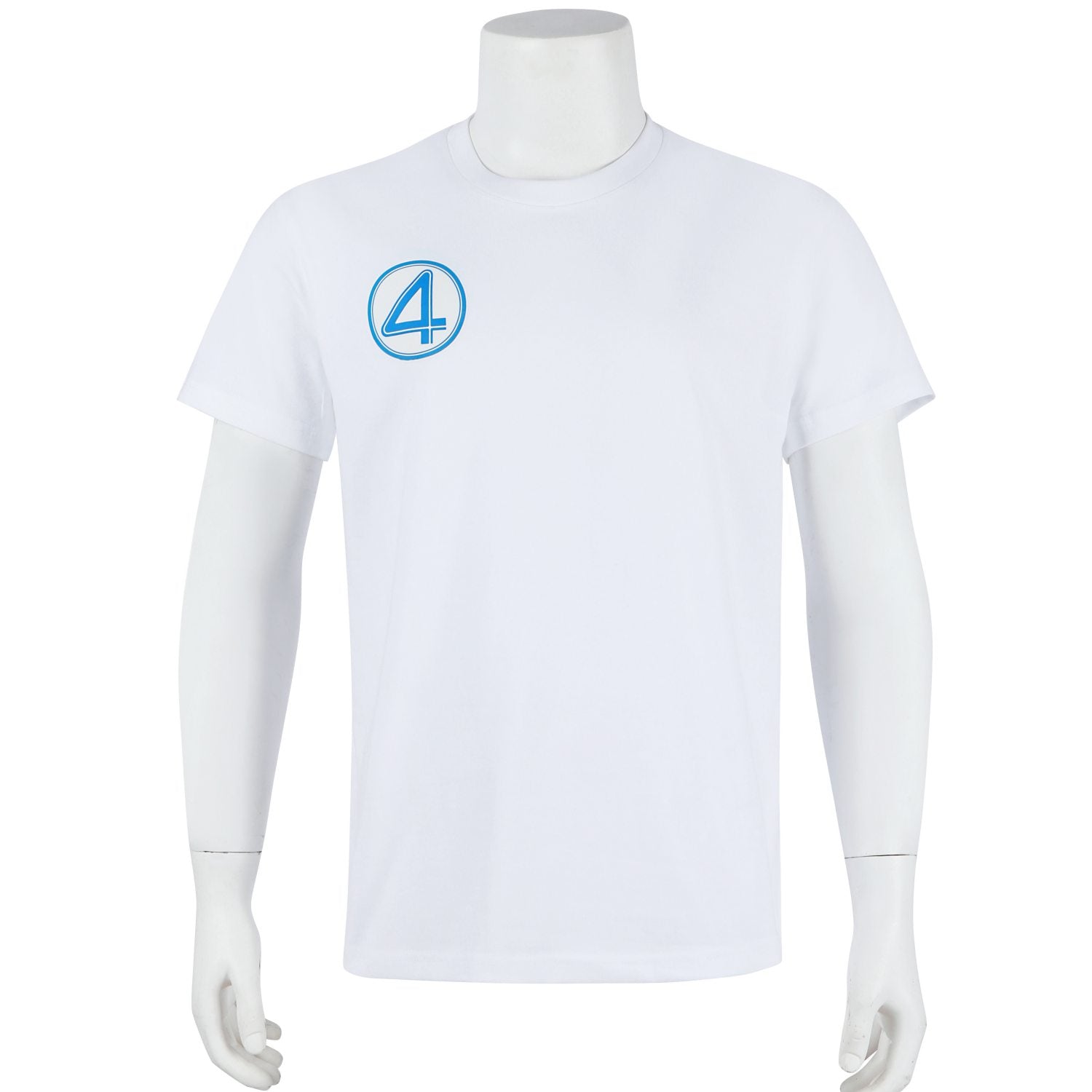 Marvel Rivals Fantastic Four First Steps White T-shirt Cosplay Costumes
