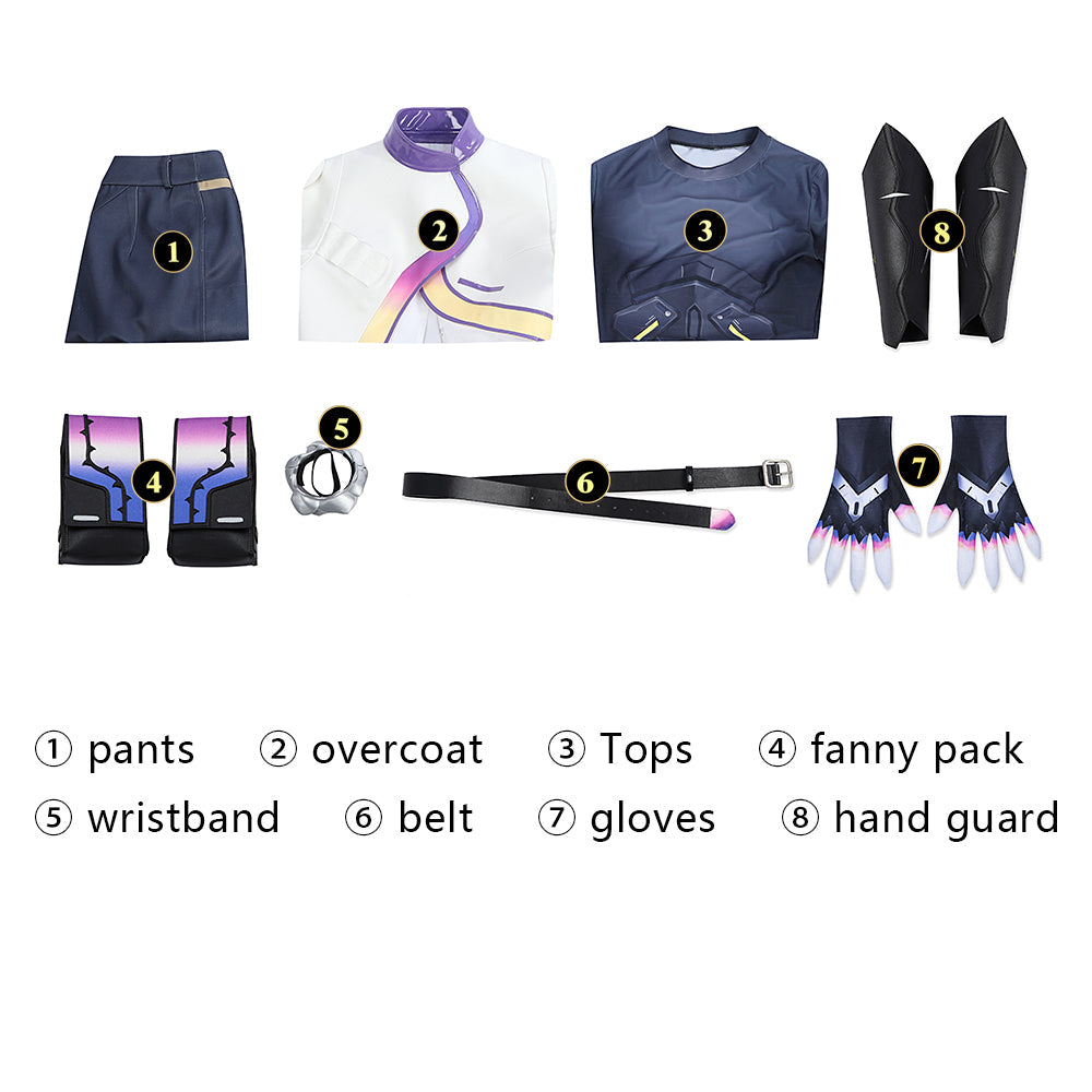 Valorant Vyse Female Full Set Top Level Cosplay Costumes