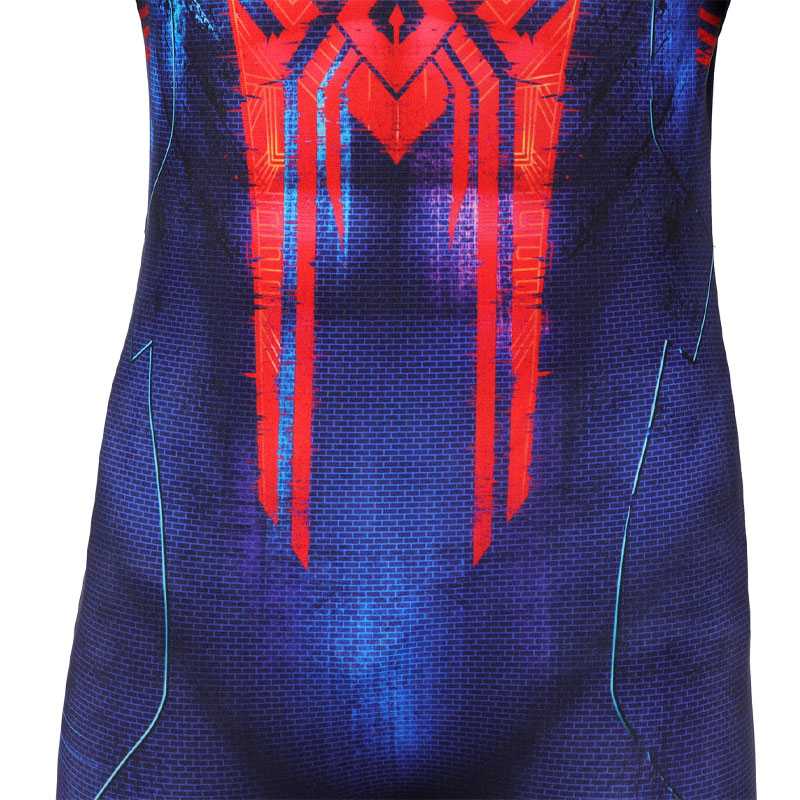 Spider-Man 2099 Across The Spider-Verse Miguel O'Hara Kids Jumpsuit Costumes
