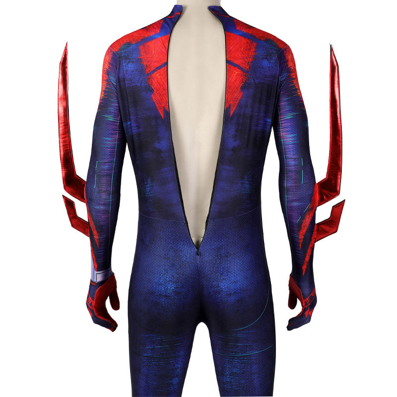 Spider-Man 2099 Across The Spider-Verse Miguel O'Hara Male Jumpsuit Costumes