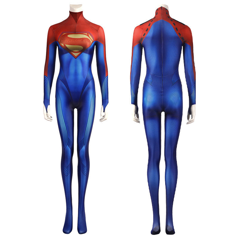 The Flash 2022 Flashpoint Supergirl Jumpsuit Cosplay Costumes
