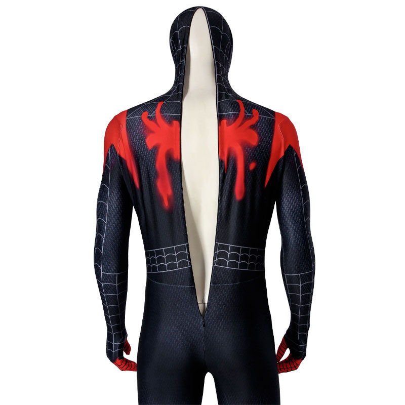 Spider-Man Into the Spider-Verse Miles Morales Jumpsuit Cosplay Costumes
