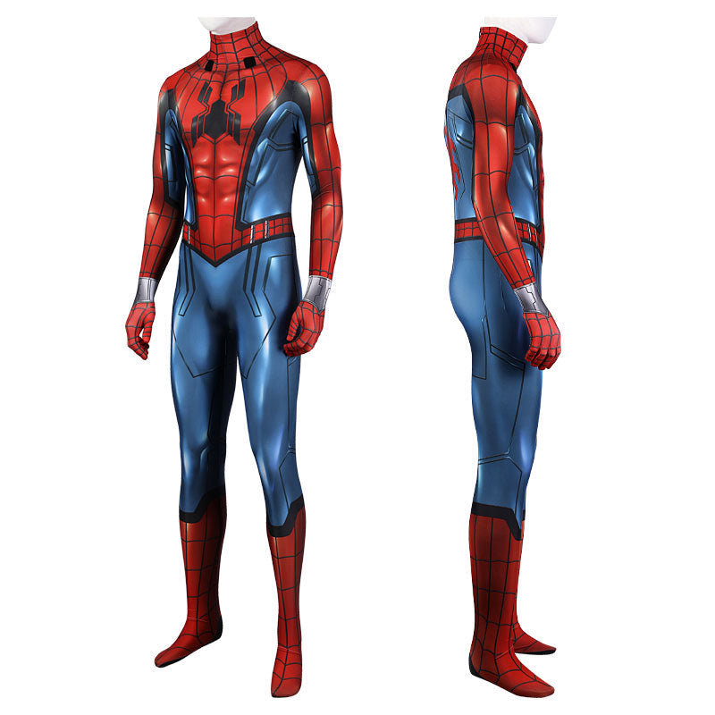 What If - Zombie Hunter Spider-Man Peter Parker Jumpsuit Fullset Costumes