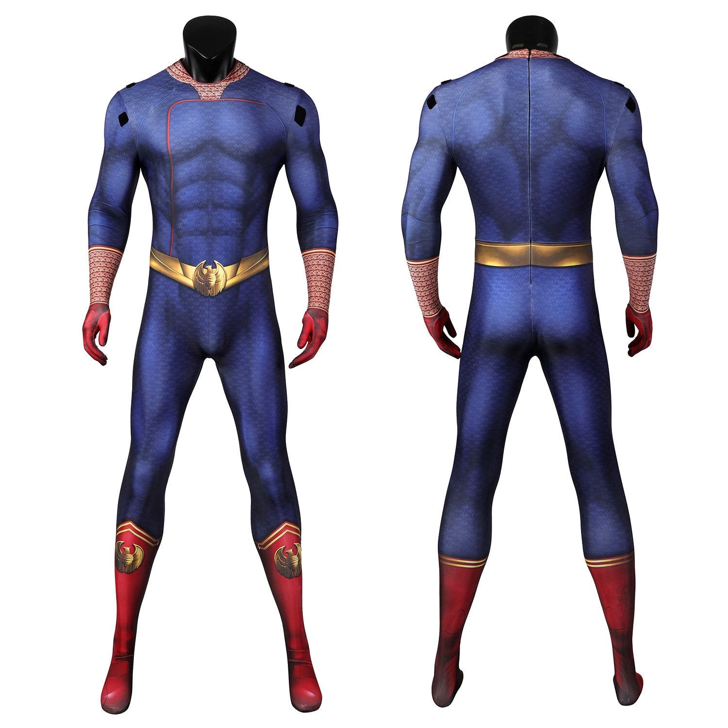 The Boys Season 3 Homelander Male Jumpsuit with Cloak Costumes