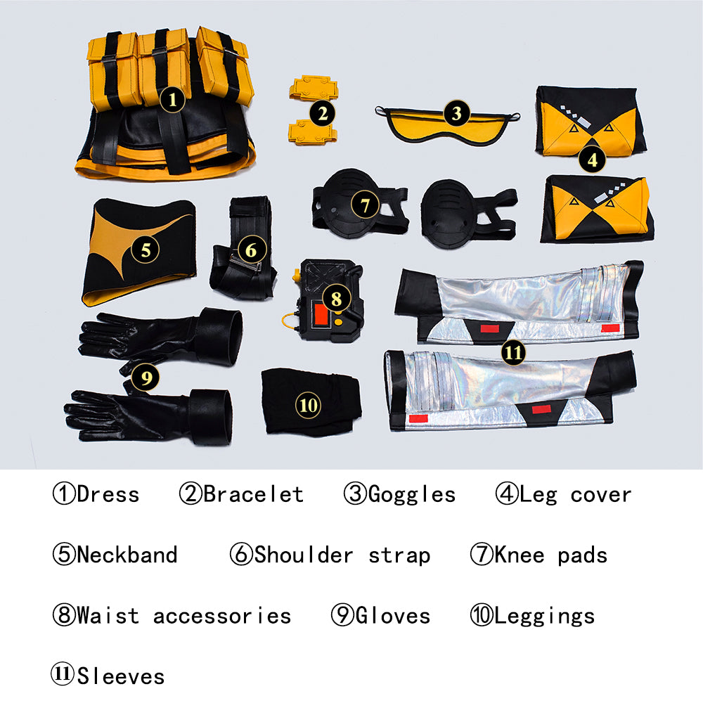 Game Zenless Zone Zero Soldier 11 Full Set Top Cosplay Costumes