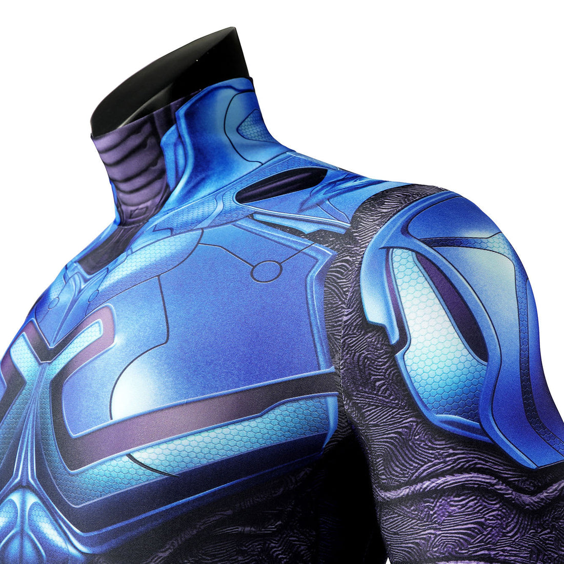 Blue Beetle Jaime Reyes Male Jumpsuit with Headgear Costumes