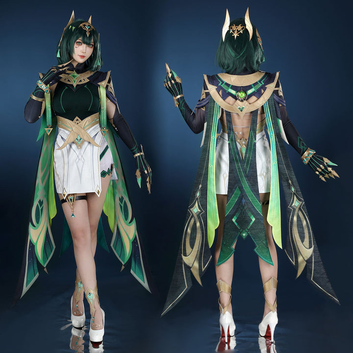 Game Genshin Impact Nefer Full Set Top Cosplay Costumes