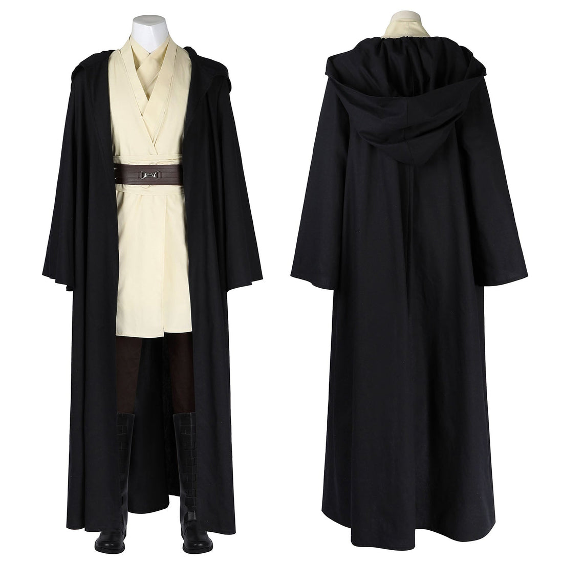 Star Wars Episode I The Phantom Menace Qui-Gon Jinn Cosplay Costumes