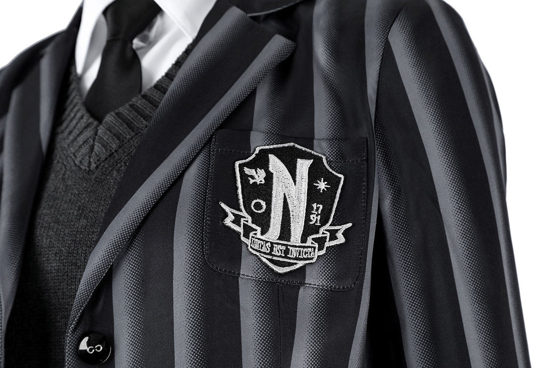 Wednesday 2 The Addams Family Nevermore Academy Uniform Costumes